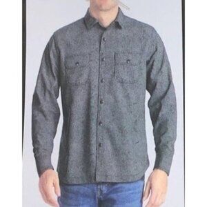 NEW Grayers Men's M Cold Weather Rated Button Up Shirt Jacket Gray